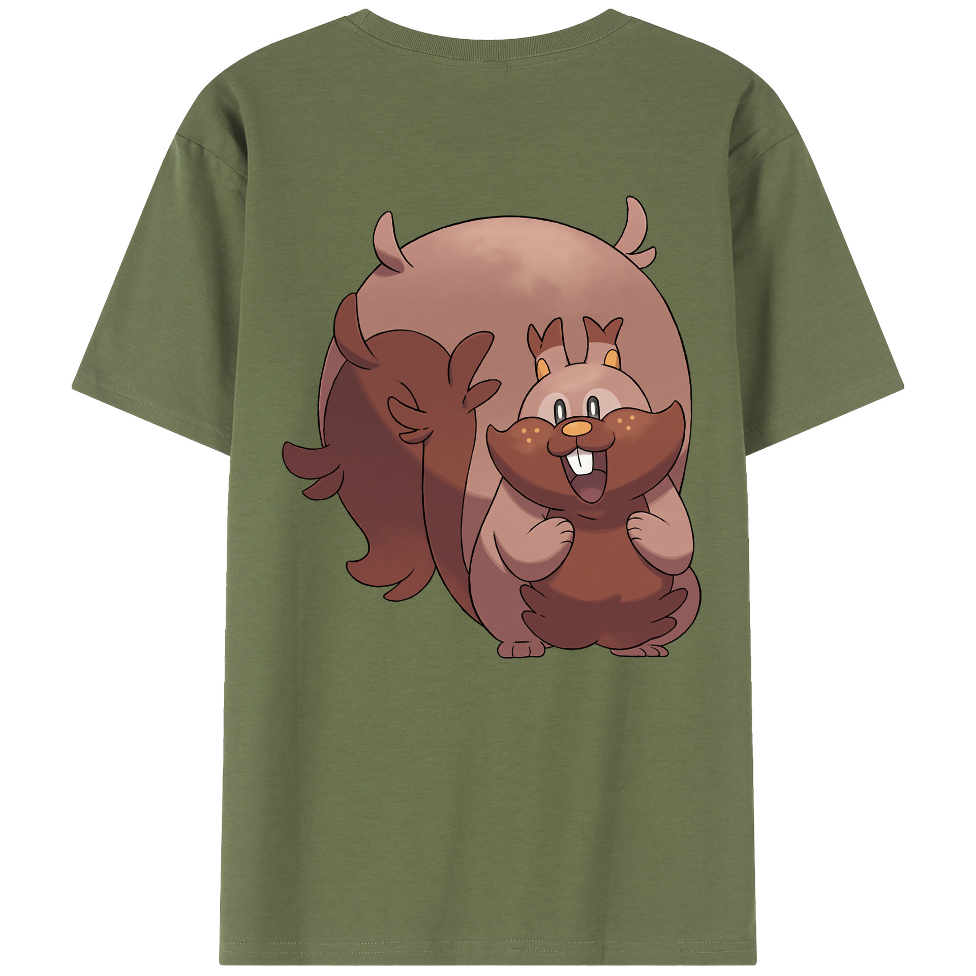 （画像用） ポケットモンスター Pokémon 綿100％半袖Tシャツ（背面プリント）